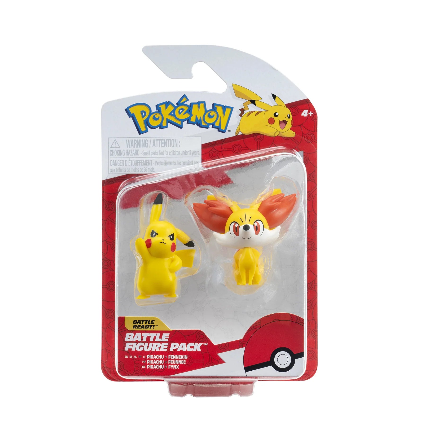 Pikachu & Fennekin - Battle Figure Pack