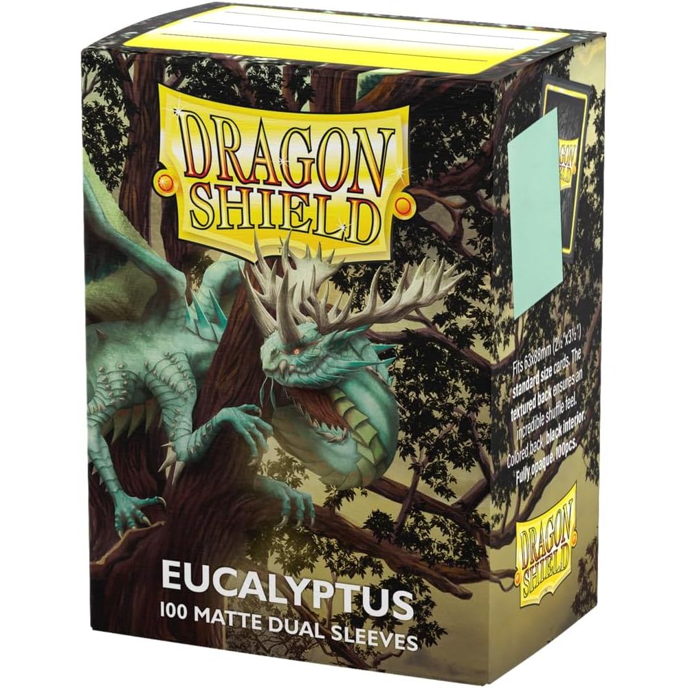 Dragon Shield - Eucalyptus - Matte Dual Sleeves (100 Count)