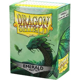 Dragon Shield - Emerald - Matte Dual Sleeves