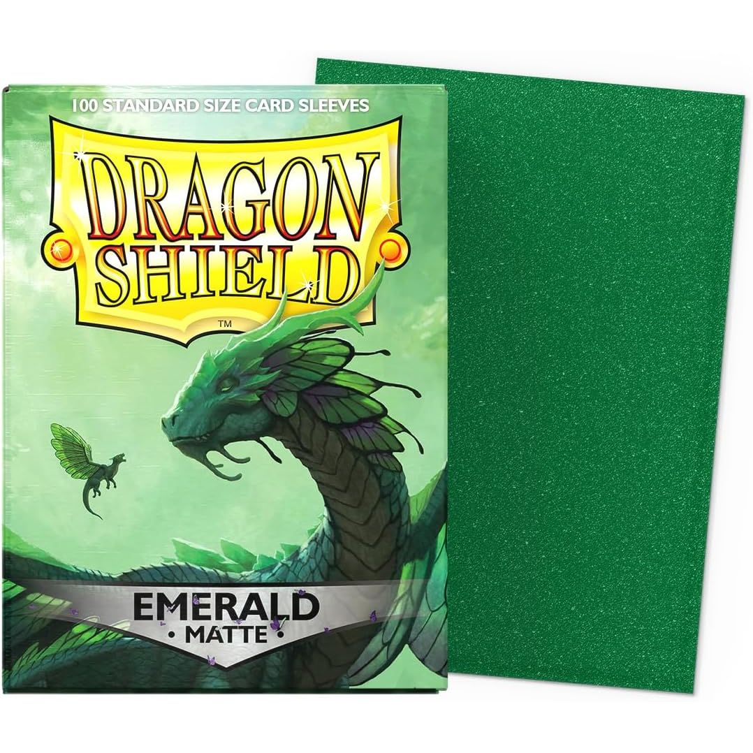Dragon Shield - Emerald - Matte Dual Sleeves