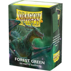 Dragon Shield - Forest Green - Matte Dual Sleeves