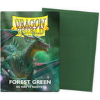 Dragon Shield - Forest Green - Matte Dual Sleeves