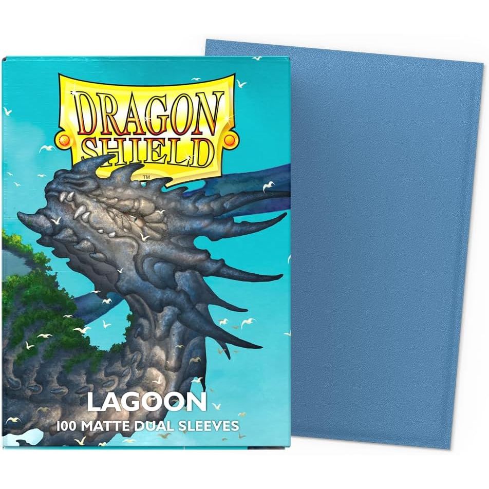 Dragon Shield - Lagoon - Matte Dual Sleeves (100 Count)