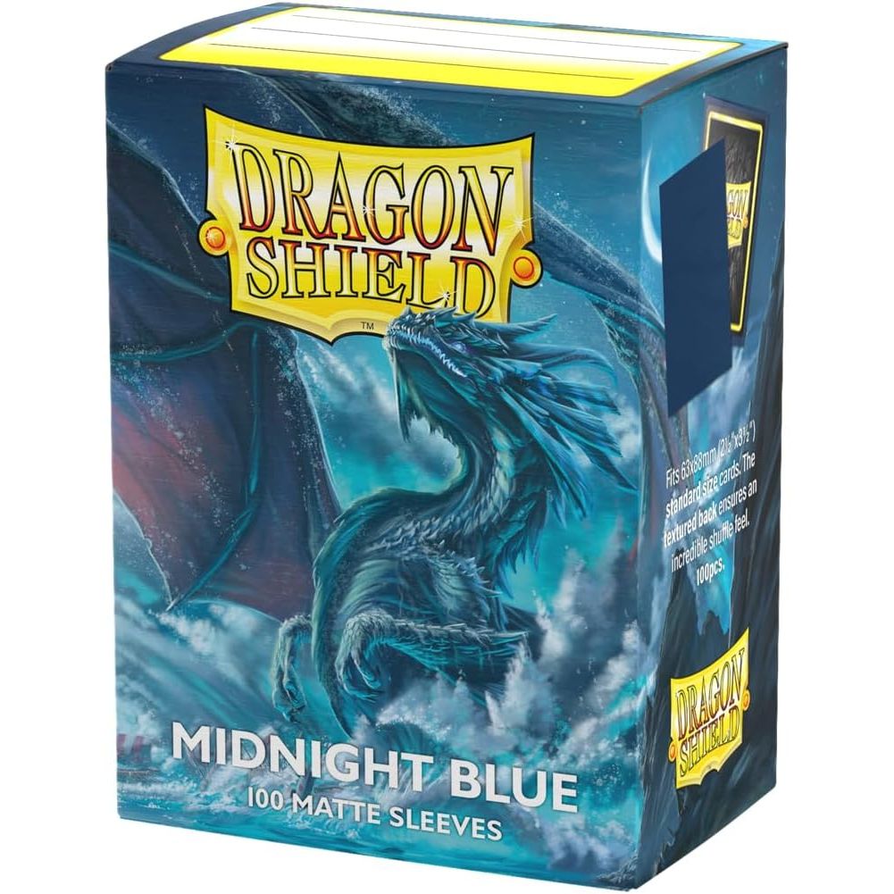 Dragon Shield - Midnight Blue - Matte Dual Sleeves