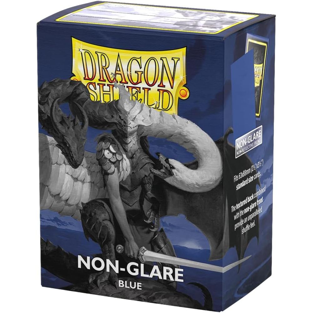 Dragon Shield - Non-Glare Blue - Matte Dual Sleeves