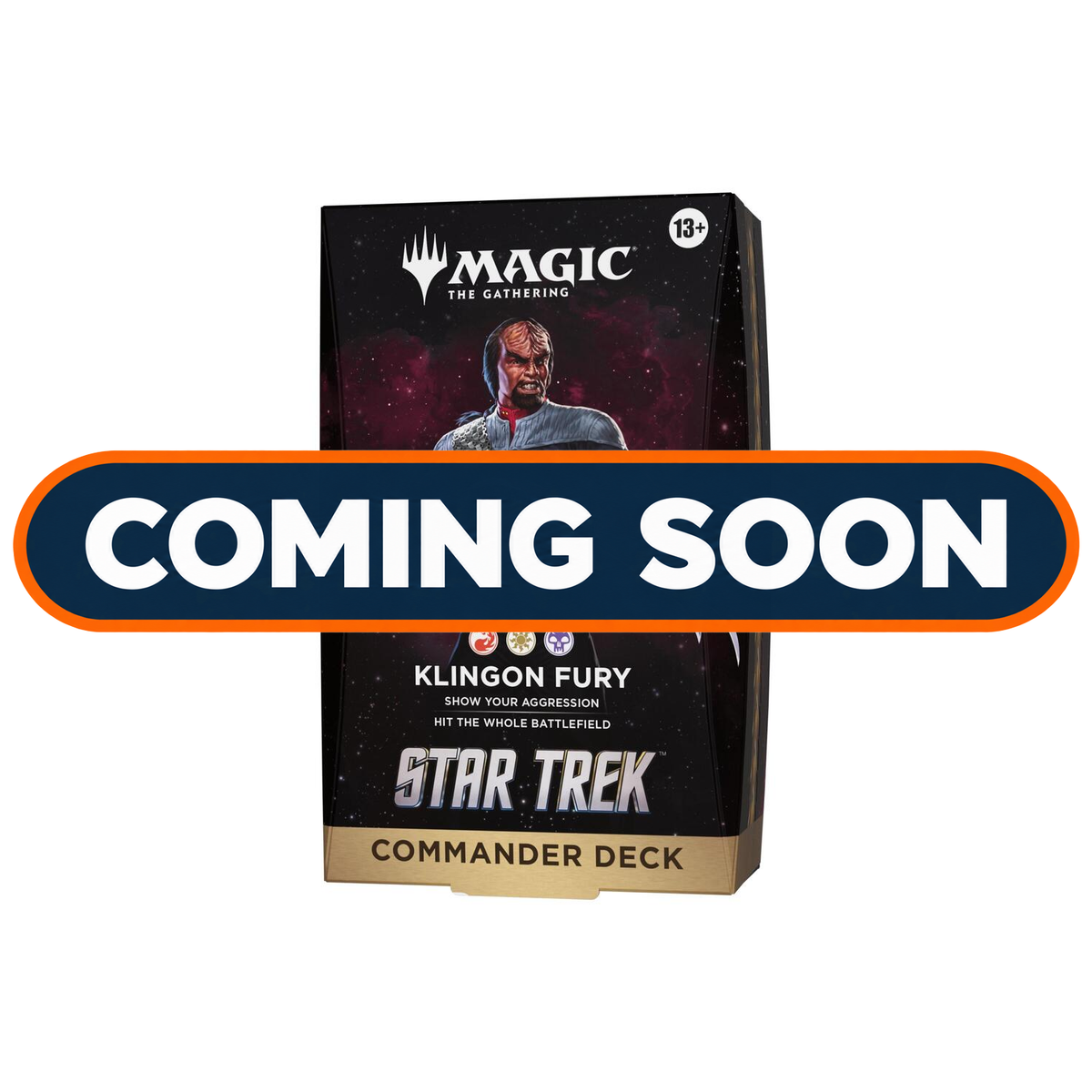 PRE-SALE - Klingon Fury - Star Trek - Commander Deck