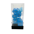 Luminary Sky & Silver - 7 Piece MegaHedral Dice Set - Chessex