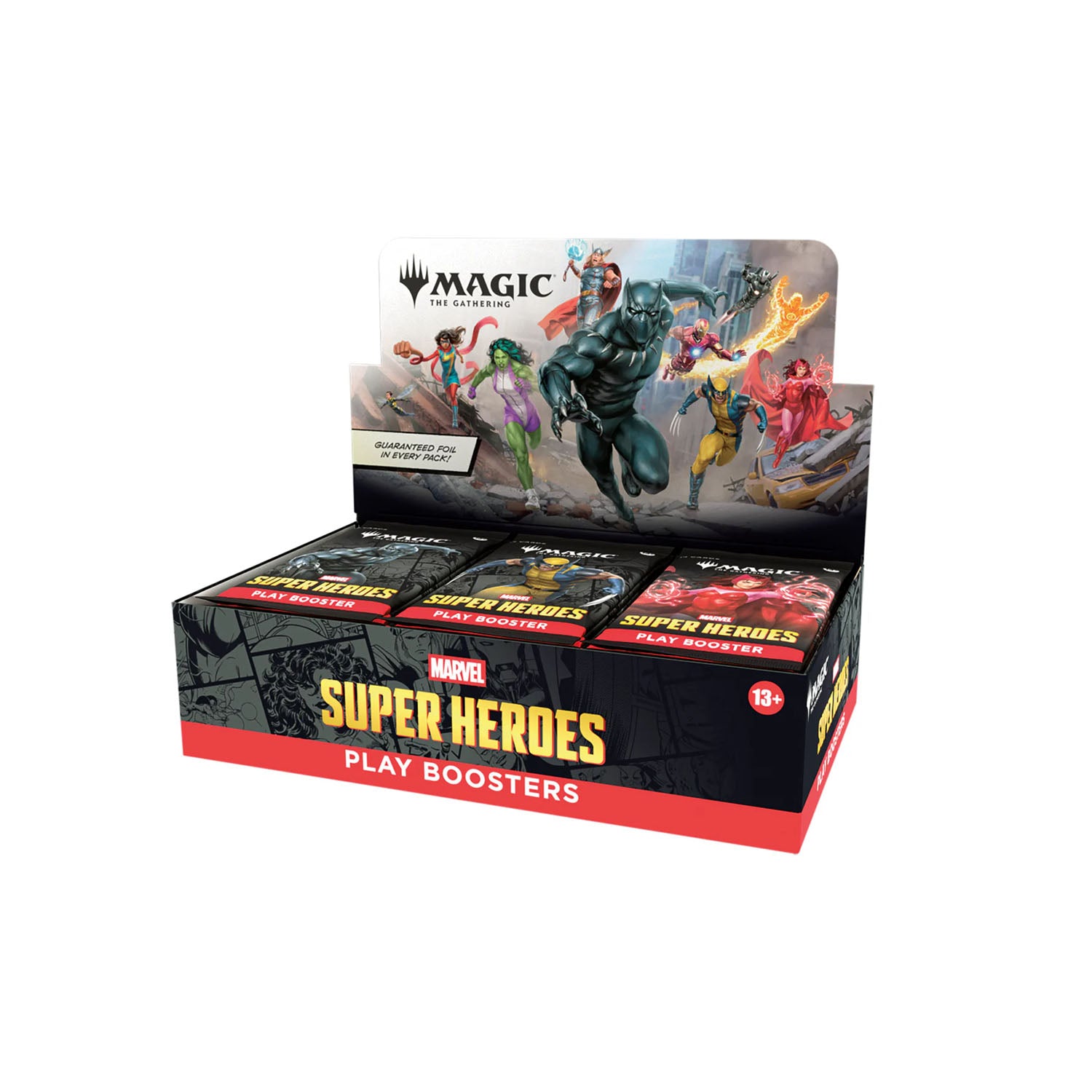 Marvel Super Heroes - Booster Display