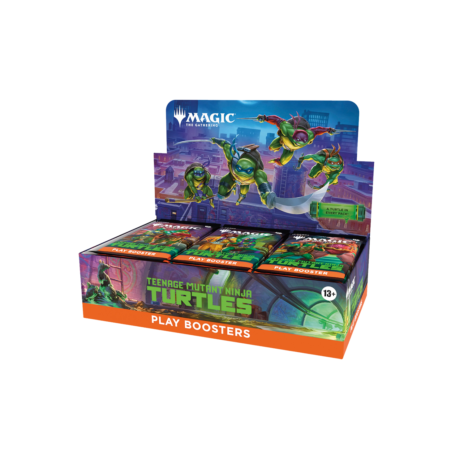 Teenage Mutant Ninja Turtles - Play Booster Display